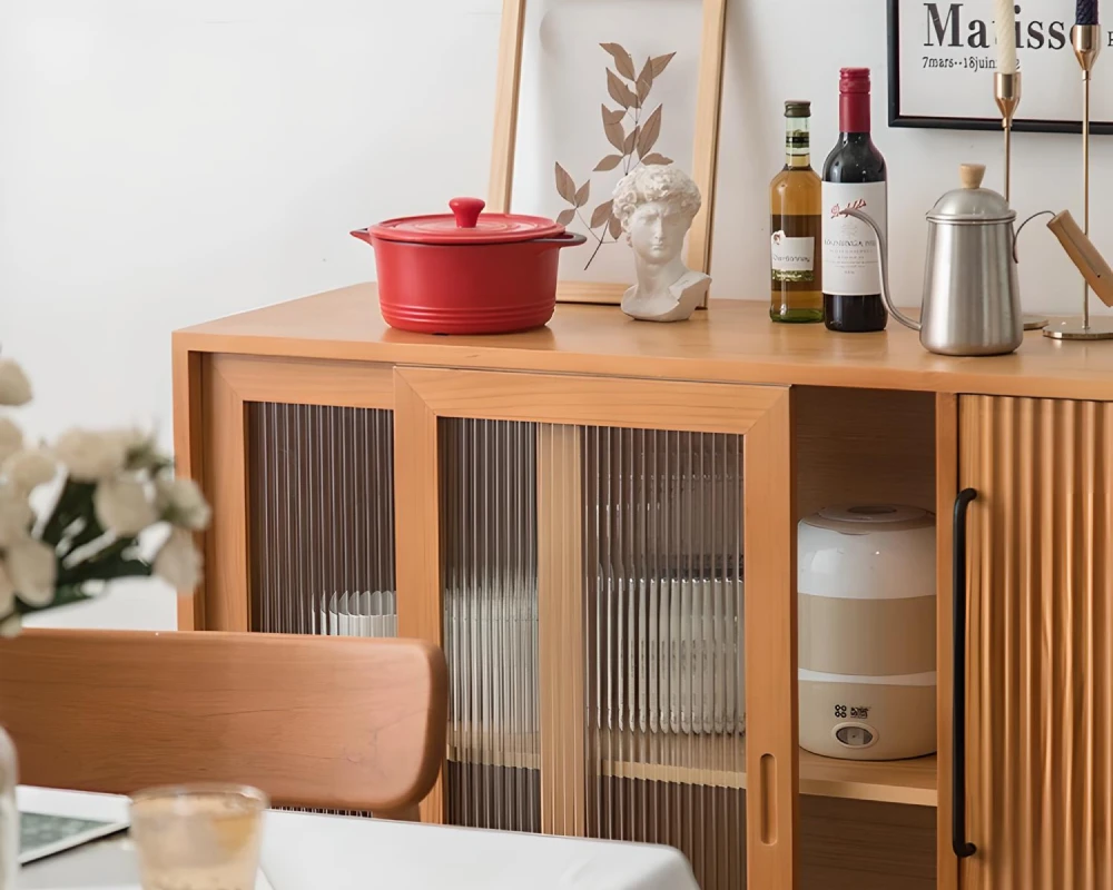 modern rustic sideboard